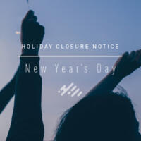 New years day branch closure